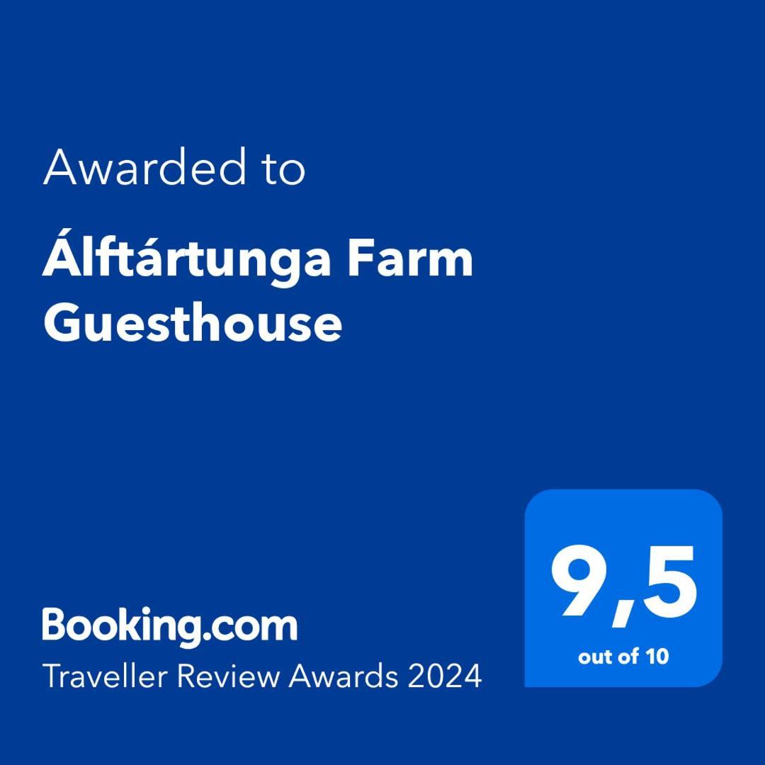 Alftartunga Farm Guesthouse 博尔加内斯 外观 照片